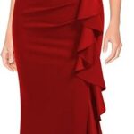 10 Womens Split Bodycon Mermaid Evening Cocktail Long Dress Ideas 05