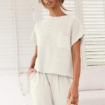 30 Adorable Outfits Knit Sweater Tracksuit Women Ideas 02