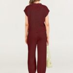 30 Adorable Outfits Knit Sweater Tracksuit Women Ideas 04