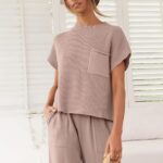 30 Adorable Outfits Knit Sweater Tracksuit Women Ideas 05