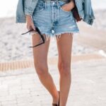 35 Best Outfits with Jean Shorts Women Ideas1