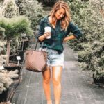 35 Best Outfits with Jean Shorts Women Ideas32