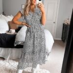 Gorgeous Womens 2024 Floral Boho Dress V Neck Short Sleeve Ideas 03 1