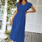 Gorgeous Womens 2024 Floral Boho Dress V Neck Short Sleeve Ideas 22 1