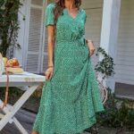 Gorgeous Womens 2024 Floral Boho Dress V Neck Short Sleeve Ideas 25 1