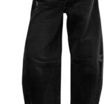 20 Stunning Women Baggy Wide Leg Jeans Ideas 16