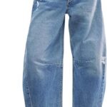 20 Stunning Women Baggy Wide Leg Jeans Ideas 17
