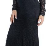 20 Womens Floral Lace Long Sleeve Off Shoulder Wedding Mermaid Dress Ideas 18