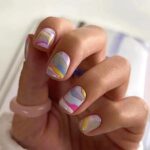 24 Adorable Artificial Acrylic Fake Nails for Women 18