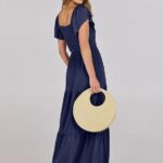 25 Women Summer Casual 2024 Maxi Dress Flutter Sleeve Ideas 01