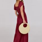 25 Women Summer Casual 2024 Maxi Dress Flutter Sleeve Ideas 04