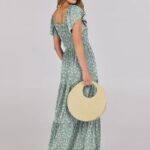 25 Women Summer Casual 2024 Maxi Dress Flutter Sleeve Ideas 12