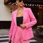 Casual Long Sleeve Lapel Button Slim Work Office Blazer Jacket 04