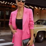 Casual Long Sleeve Lapel Button Slim Work Office Blazer Jacket 07