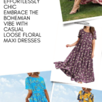 Effortlessly Chic Embrace the Bohemian Vibe with Casual Loose Floral Maxi Dresses 00
