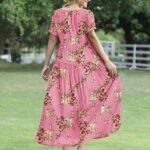 Effortlessly Chic Embrace the Bohemian Vibe with Casual Loose Floral Maxi Dresses 05