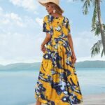 Effortlessly Chic Embrace the Bohemian Vibe with Casual Loose Floral Maxi Dresses 19