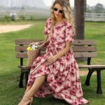 Effortlessly Chic Embrace the Bohemian Vibe with Casual Loose Floral Maxi Dresses 22