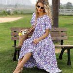 Effortlessly Chic Embrace the Bohemian Vibe with Casual Loose Floral Maxi Dresses 24