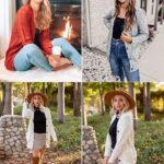 Fall Casual Long Sleeve Button Down Open Front Cable Knit Cardigan Sweater Coat for Women 2024 20