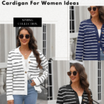 Fall Knit Striped Long Sleeve Sweater Open Front Button Down Cardigan For Women Ideas 00