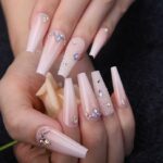 Glam Up with Luxury Ombre Blue Press On Nails for Women Ideas 05