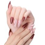 Glam Up with Luxury Ombre Blue Press On Nails for Women Ideas 09