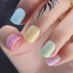 Glam Up with Luxury Ombre Blue Press On Nails for Women Ideas 10