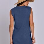 Outfits Sleeveless Knit Sweater Top Shorts Soft Lounge Sets Travel Beach 2024 Clothes Ideas 16