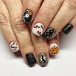 Stunning Halloween Press on Nails Medium Fake Nails for Women Ideas 12