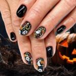 Stunning Halloween Press on Nails Medium Fake Nails for Women Ideas 23