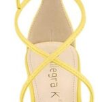 Stylish Women Clear Strap Block Heels and Lace Up Heels Sandals Ideas for 2024 06