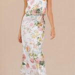 Summer Satin Dress Elegant Women 2024 Sleeveless Mock Neck Cocktail Party Maxi Dresses 15