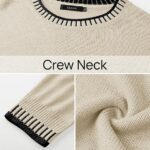 Fall Outfits Sweater Sets Long Sleeve Pullover Tops Wide Leg Pants Lounge Set for Women 17