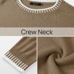 Fall Outfits Sweater Sets Long Sleeve Pullover Tops Wide Leg Pants Lounge Set for Women 22