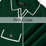 Fall Winter Sweater Dress 2024 Formal Business Long Sleeve Button Ribbed Trendy Knit Bodycon Midi Dresses 07