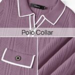 Fall Winter Sweater Dress 2024 Formal Business Long Sleeve Button Ribbed Trendy Knit Bodycon Midi Dresses 13