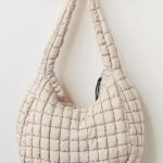 Lightweight Quilted Carryall GYM Tote Bag Puffer Crossbody Bag Soft Puffy Boho Handbags Big Capacity Purse 19