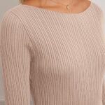 Long Sleeve Bodycon Sweater Dress Fall Crew Neck Ribbed Knit Maxi Dresses for Women 14