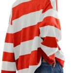 Oversized Womens Sweaters Fall 2024 Half Zipper Turtleneck Sweater Long Sleeve 01