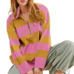 Oversized Womens Sweaters Fall 2024 Half Zipper Turtleneck Sweater Long Sleeve 19