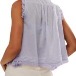 2025 Boho Dream_ The Y2K Lace Tie Front Crop Top for Vacations 01