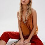 2025 Boho Dream_ The Y2K Lace Tie Front Crop Top for Vacations 08