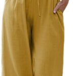 Breezy Beautiful and Effortless The Rise of Linen Palazzo Pants This Summer 05