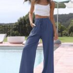 Breezy Beautiful and Effortless The Rise of Linen Palazzo Pants This Summer 10