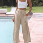Breezy Beautiful and Effortless The Rise of Linen Palazzo Pants This Summer 13