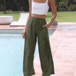 Breezy Beautiful and Effortless The Rise of Linen Palazzo Pants This Summer 16