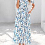 Effortless Elegance V Neck Maxi Dresses Trending for Summer 2025 11