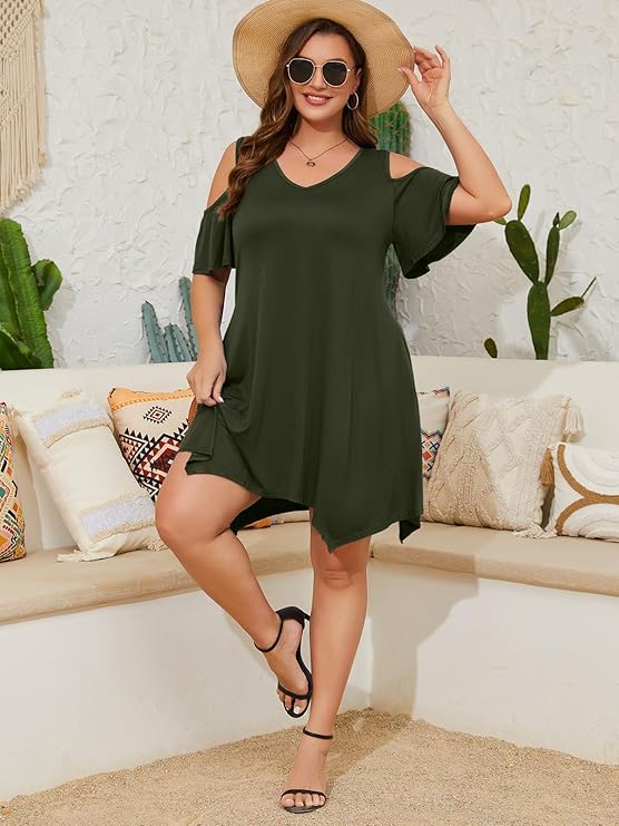 Effortless Style The Best Short Sleeve T Shirt Dresses for Summer 07