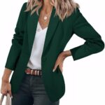 Elevate Your Office Look Stylish Casual Open Front Blazers for Work and Beyond 02